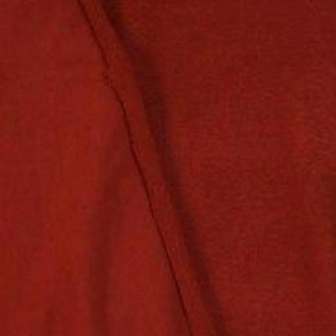 Syrah Red Heavy Organic Cotton French Terry Fabric - Grown in the USA - wellspringsrenewal